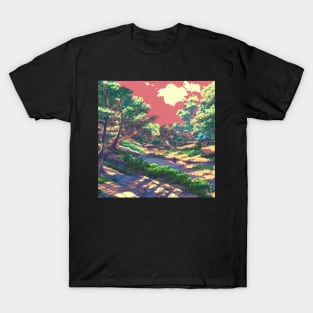 Anime Style Landscape T-Shirt
